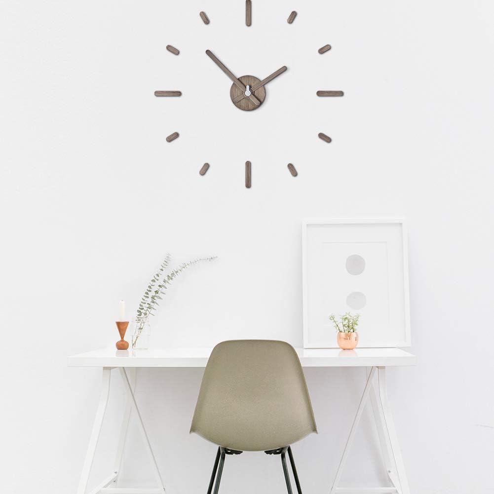 22 - Inch Minimalist Wall Clock: Fusion of Nature and Modern Design