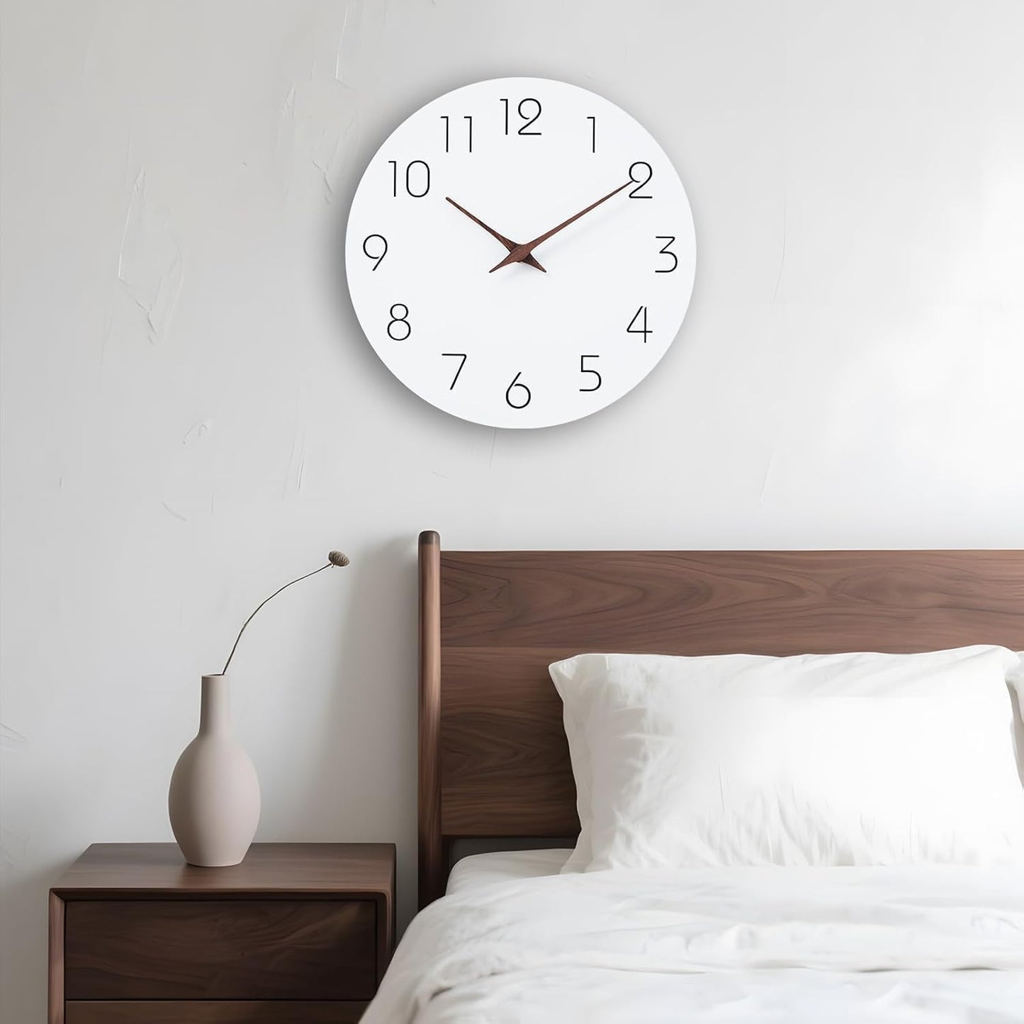 Minimalist 8 - Inch Wall Clock: A Blend of Style and Functionality