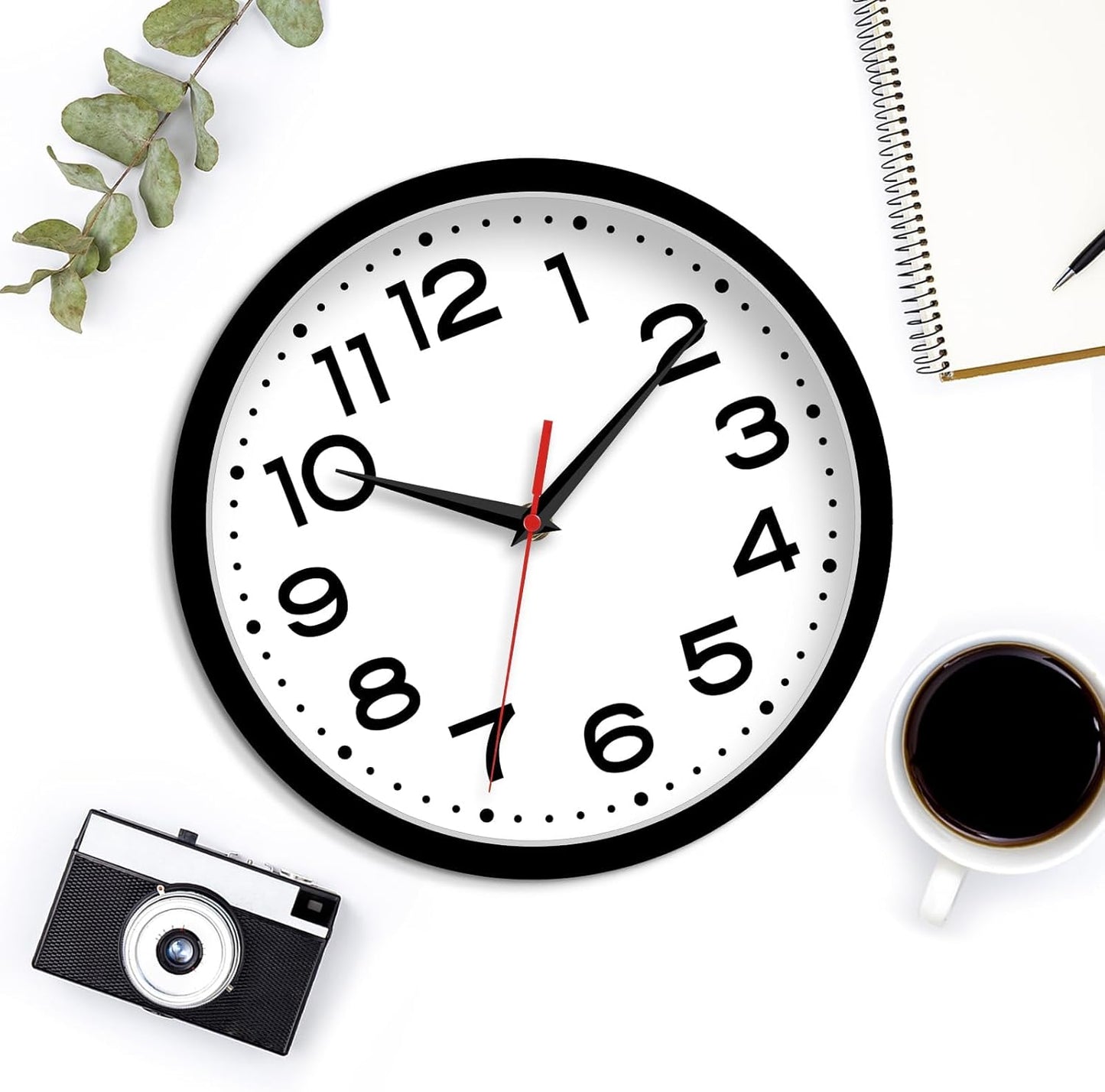 10 - Inch Classic Wall Clock: Timeless Style & Reliable Function