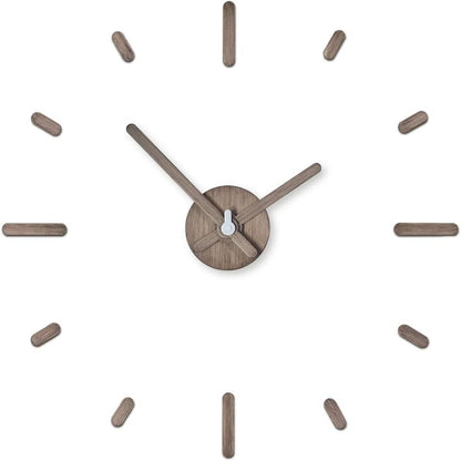 22 - Inch Minimalist Wall Clock: Fusion of Nature and Modern Design
