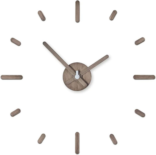 22 - Inch Minimalist Wall Clock: Fusion of Nature and Modern Design
