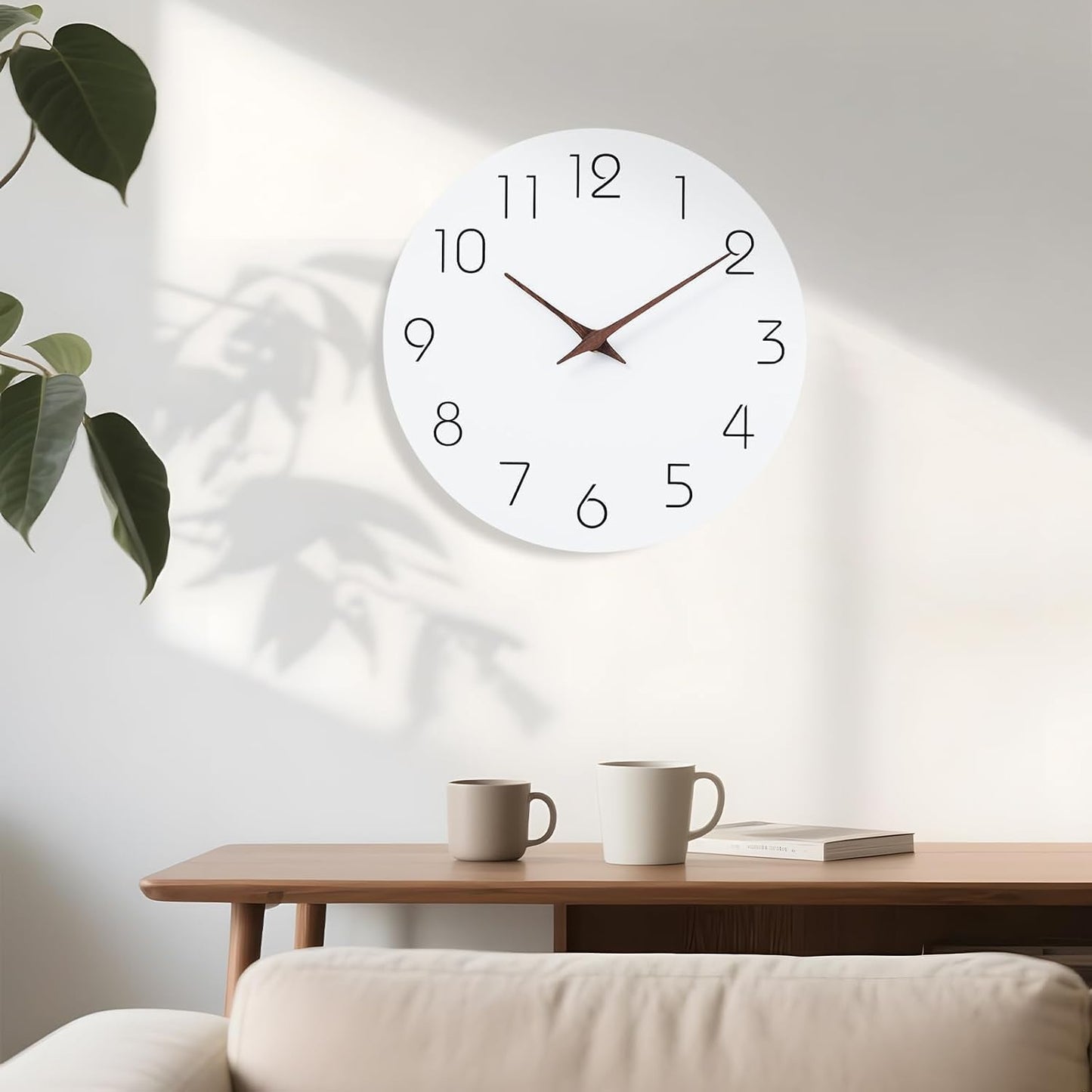 Minimalist 8 - Inch Wall Clock: A Blend of Style and Functionality